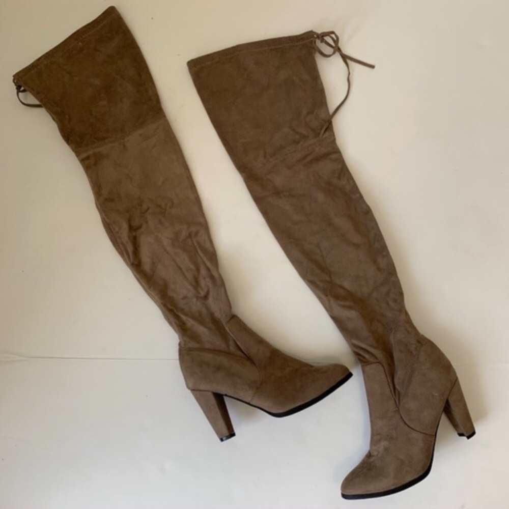 Taupe Catherine Verda Over-the-Knee/Thigh Boot